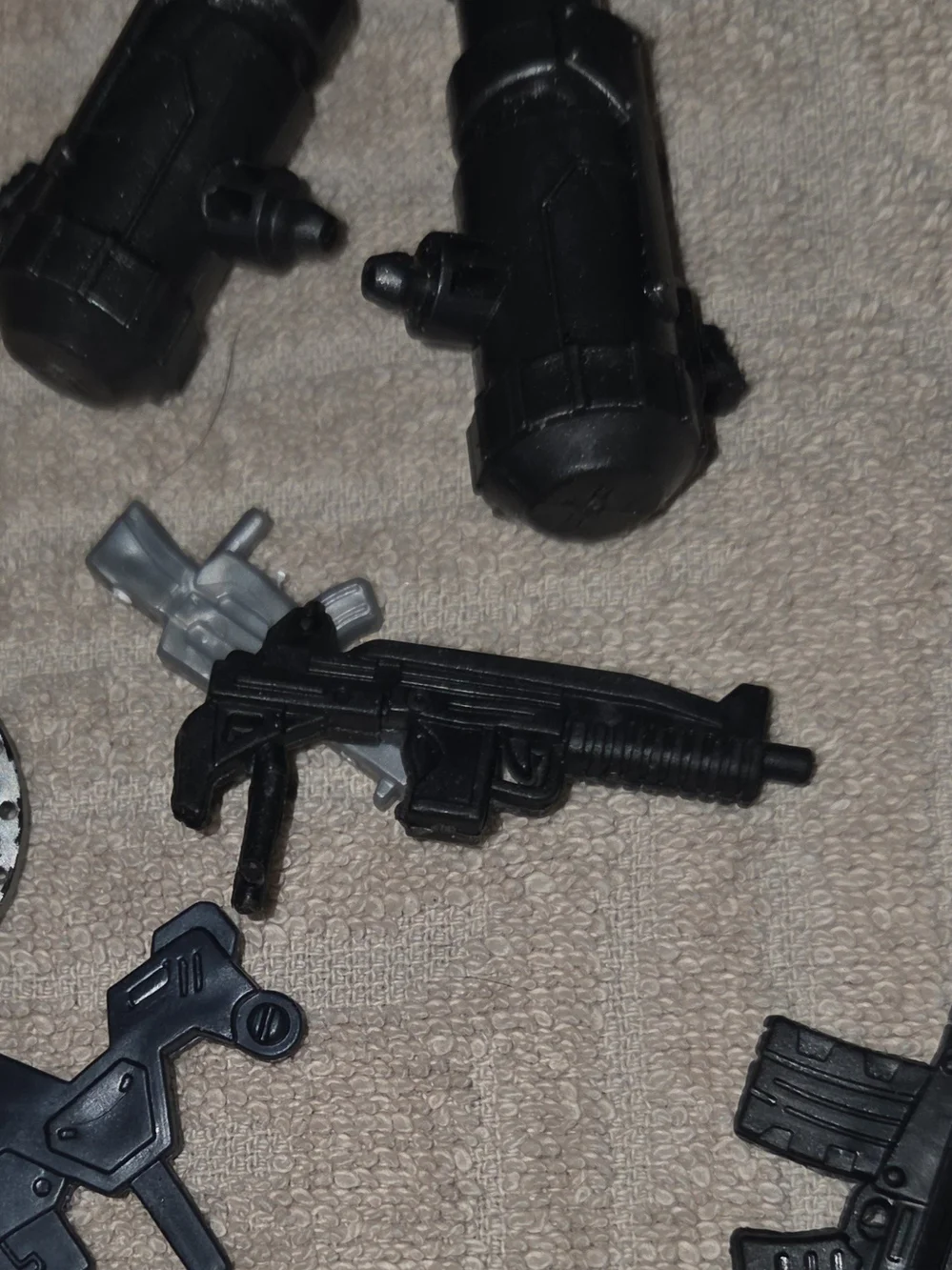 Huge lot of action figure weapons all kinds this is a dream lot for kids